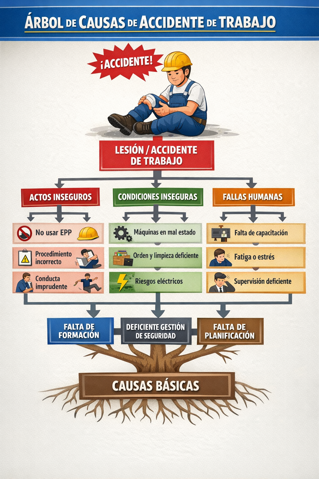 ¿Qué es el árbol de causas?