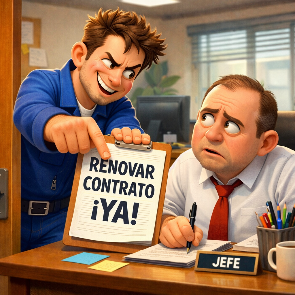 ¿La empresa está obligada a renovar contrato de trabajo?