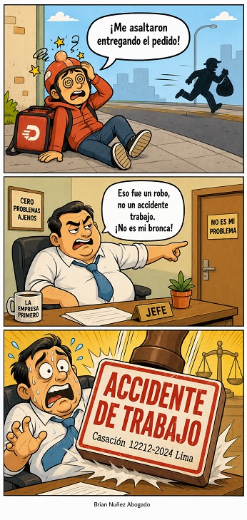 ¿Los robos a los trabajadores son accidentes de trabajo?