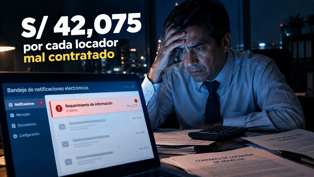 ¿Locador o trabajador? SUNAFIL está pidiendo las pruebas